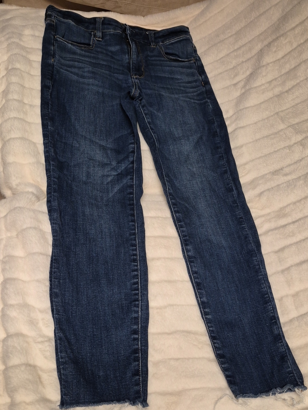 Women’s Dark Blue Straight-Leg Jeans